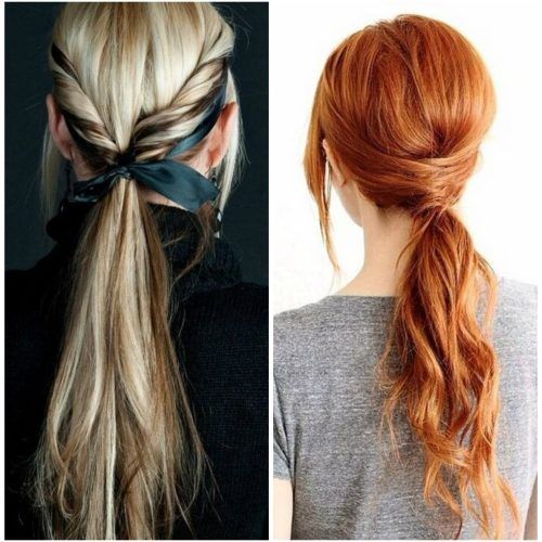 Low Twisted Pony Hairstyles For Ombre Hair (Photo 7 of 20)