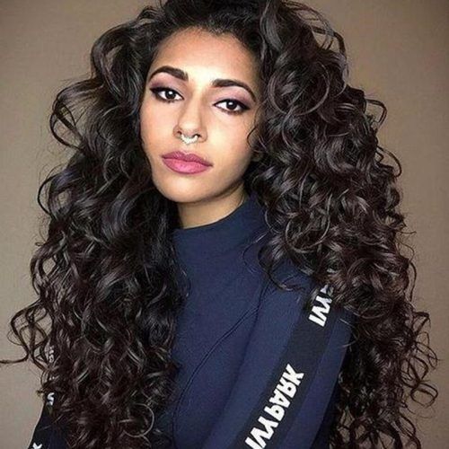 Big, Natural Curls Hairstyles (Photo 5 of 20)