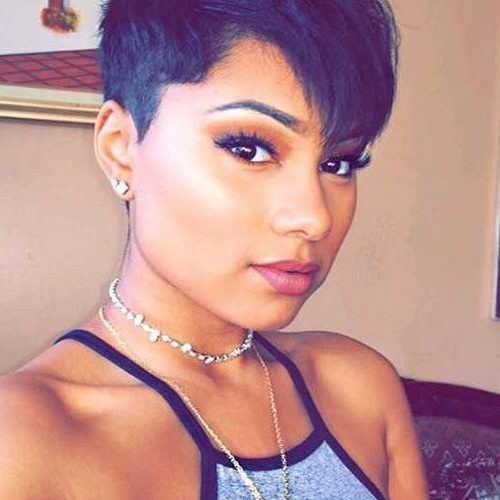 Black Women With Pixie Haircuts (Photo 1 of 20)