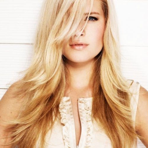 Blonde Longer Face-Framing Layers Hairstyles (Photo 15 of 20)