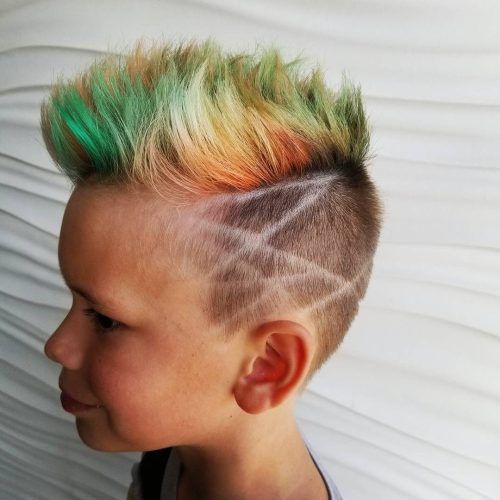 Blue Hair Mohawk Hairstyles (Photo 9 of 20)