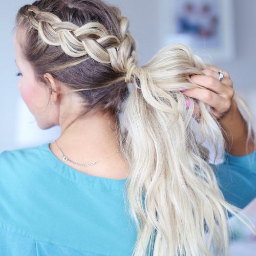 Braided Updo For Blondes (Photo 7 of 15)
