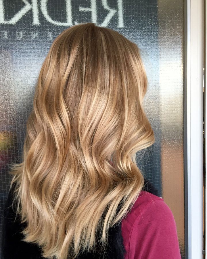Caramel Blonde Hairstyles