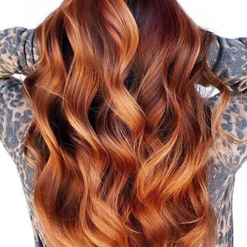 Copper Curls Balayage Hairstyles (Photo 5 of 20)