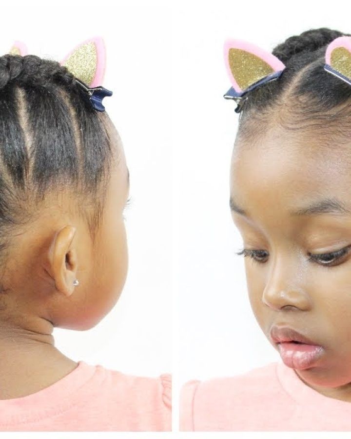 15 Best Collection of Cornrow Hairstyles for Little Girl