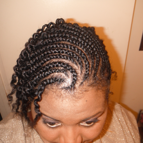 Cornrows With A Twist (Photo 7 of 15)