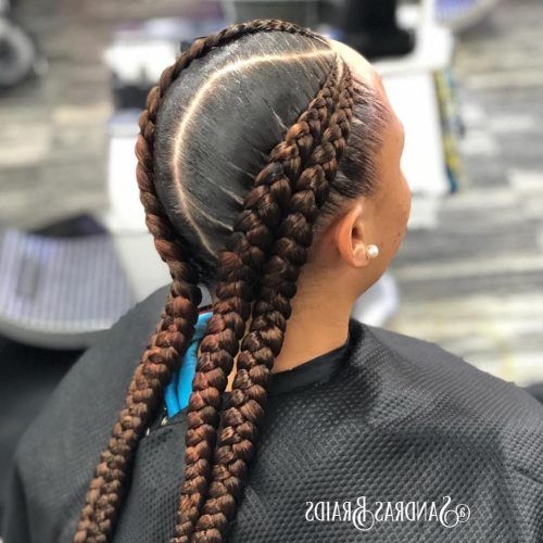 Curved Goddess Braids Hairstyles (Photo 5 of 20)