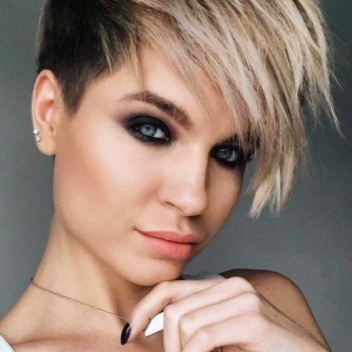 Disconnected Pixie Hairstyles (Photo 17 of 20)
