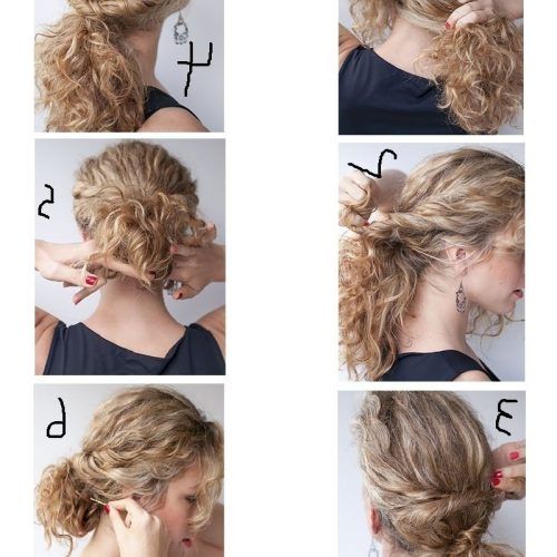 Easy Wedding Hairstyles For Long Curly Hair (Photo 8 of 15)