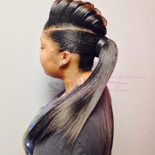 Fiercely Braided Ponytail Hairstyles (Photo 6 of 20)
