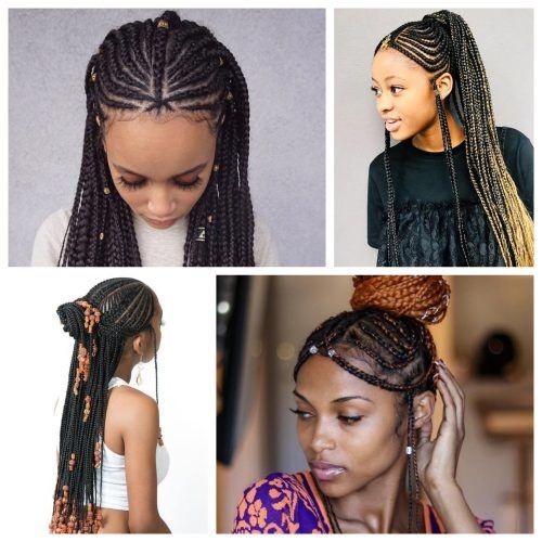 Fiercely Braided Ponytail Hairstyles (Photo 11 of 20)