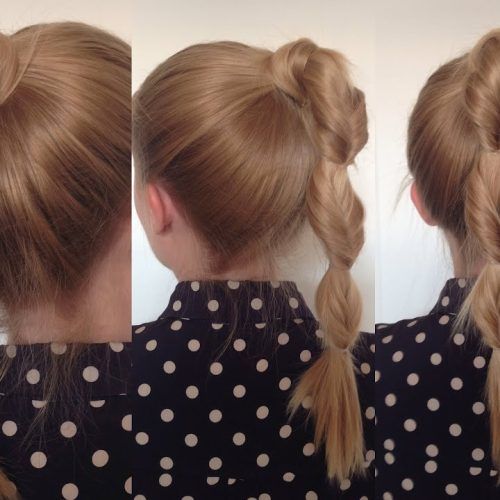 Fishtailed Snail Bun Prom Hairstyles (Photo 18 of 20)