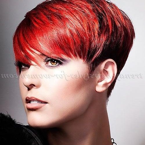 Short Red Pixie Haircuts (Photo 8 of 20)