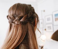 20 Ideas of Half Up Half Down Hairstyles with a Fringe