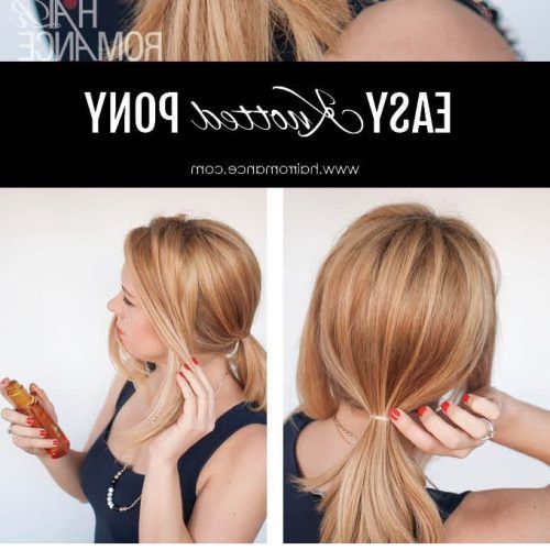 Knotted Ponytail Hairstyles (Photo 11 of 20)