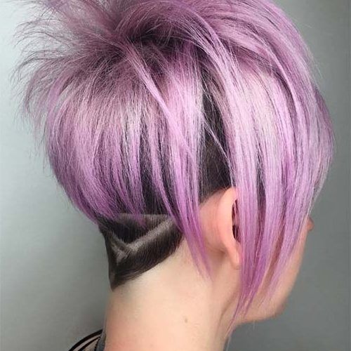 Lavender Pixie-Bob Haircuts (Photo 11 of 15)