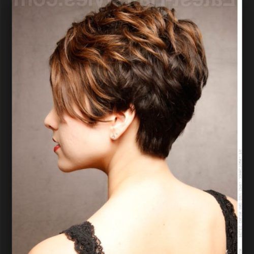 Long Pixie Haircuts With Soft Feminine Waves (Photo 9 of 20)