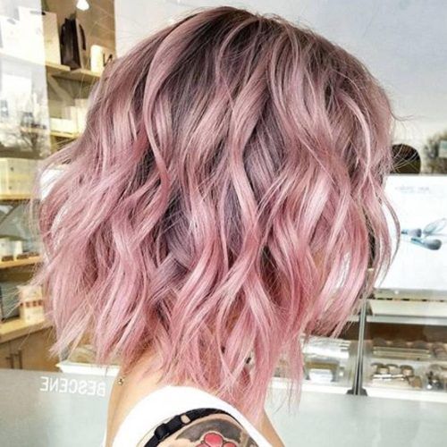 Pinks Medium Haircuts (Photo 4 of 20)