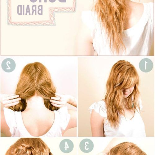 Reverse Braid And Side Ponytail Hairstyles (Photo 11 of 20)