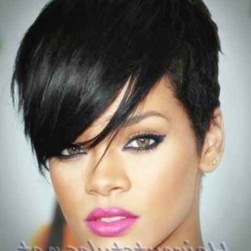 Rihanna Pixie Haircuts (Photo 14 of 20)
