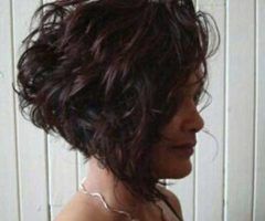 15 Photos Short Curly Inverted Bob Hairstyles