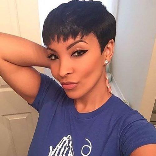 Short Pixie Haircuts For Black Hair (Photo 20 of 20)