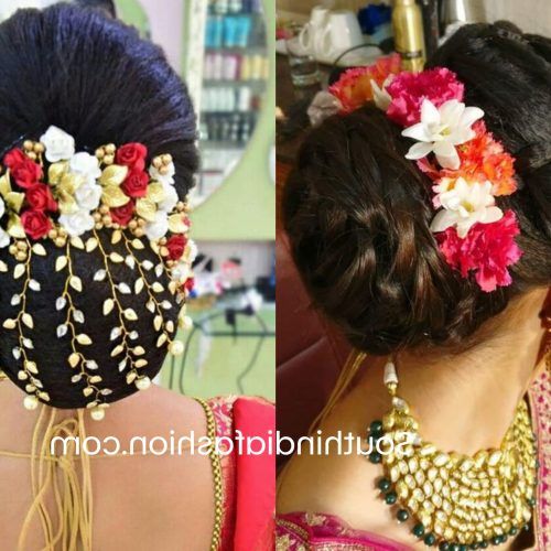 Side Bun Prom Hairstyles With Orchids (Photo 20 of 20)