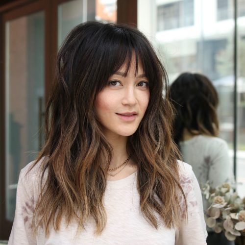 Long Choppy Haircuts With A Sprinkling Of Layers (Photo 10 of 20)