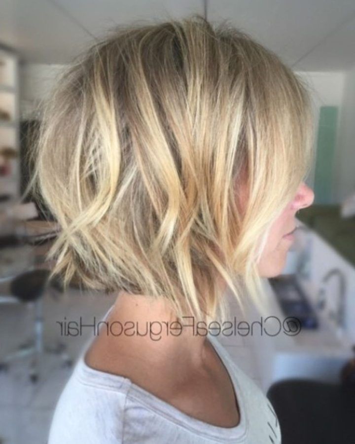 20 Best Collection of Texturized Tousled Bob  Hairstyles