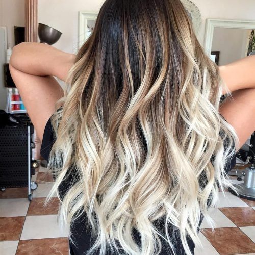 Tousled Shoulder-Length Ombre Blonde Hairstyles (Photo 4 of 20)