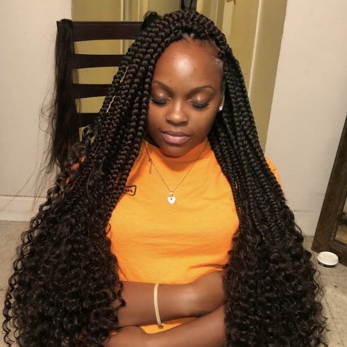 Twists Micro Braid Hairstyles With Curls (Photo 7 of 20)