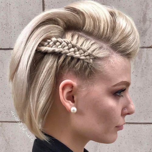 Punk Mohawk Updo Hairstyles (Photo 9 of 20)