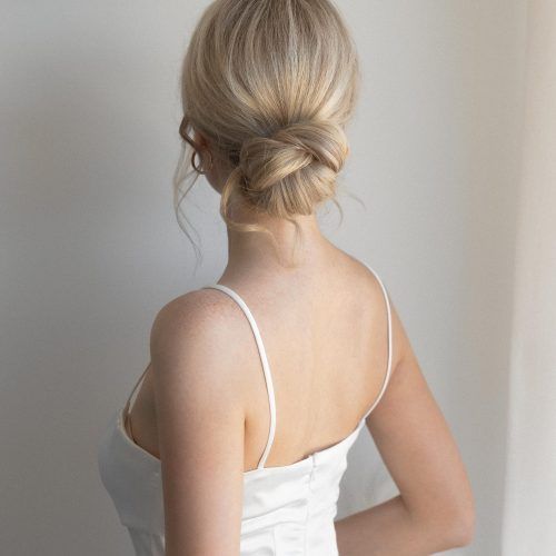 Updos Hairstyles Low Bun Haircuts (Photo 12 of 20)