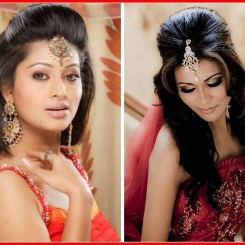 Wedding Hairstyles For Indian Bridal (Photo 15 of 15)