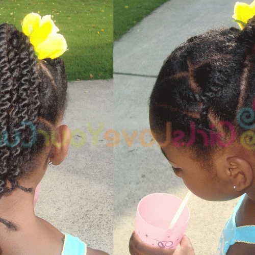 Threaded Ponytail Hairstyles (Photo 1 of 20)