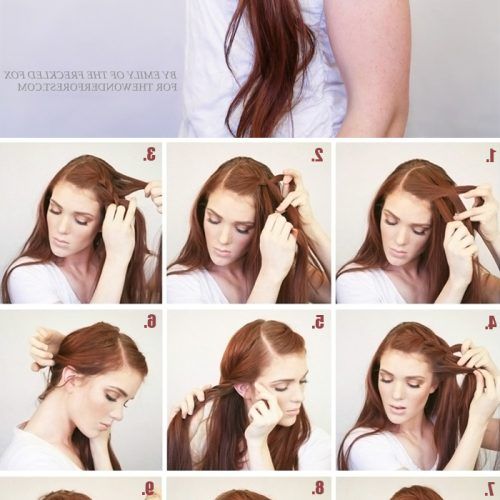 Short Side Braid Bridal Hairstyles (Photo 10 of 20)