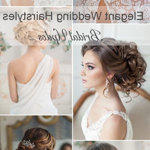 Elegant Updo Wedding Hairstyles (Photo 12 of 15)