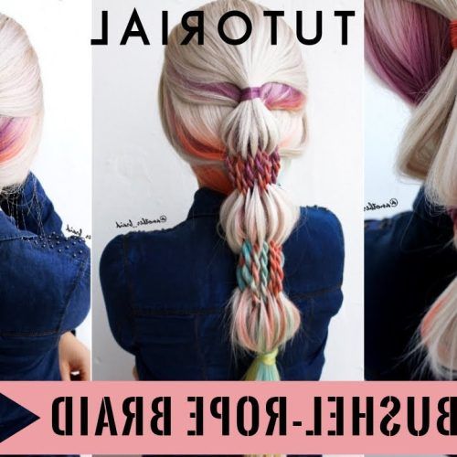 Pink Rope-Braided Hairstyles (Photo 18 of 20)