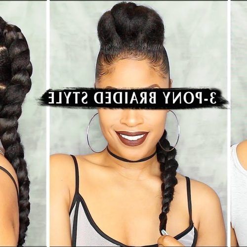 Chic High Ponytail Hairstyles With A Twist (Photo 17 of 20)