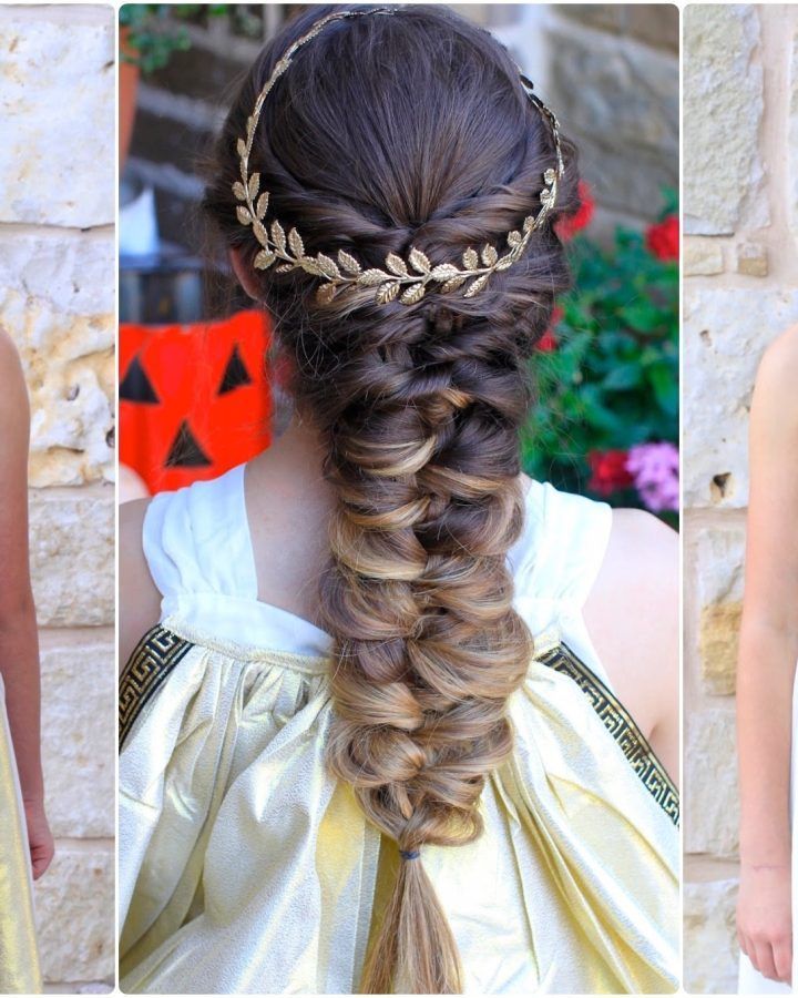 15 Photos Braided Greek Hairstyles