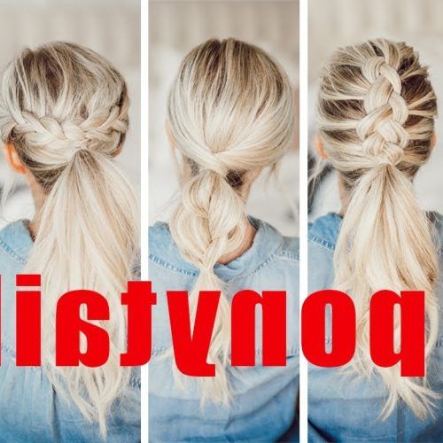 Hairstyles With Pretty Ponytail (Photo 6 of 20)