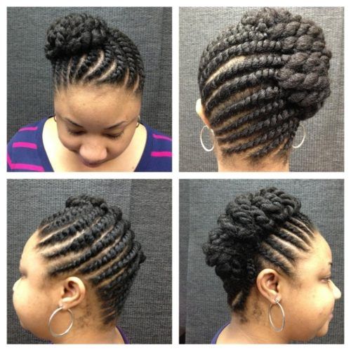 Twist Updo Hairstyles (Photo 8 of 15)