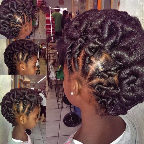 Updo Twist Hairstyles For Natural Hair (Photo 9 of 15)