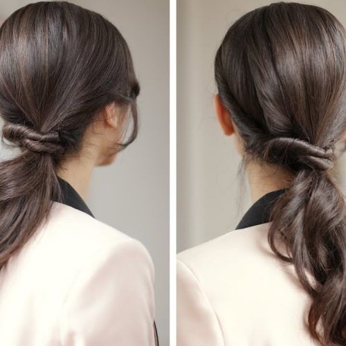 Twisted Retro Ponytail Updo Hairstyles (Photo 6 of 20)