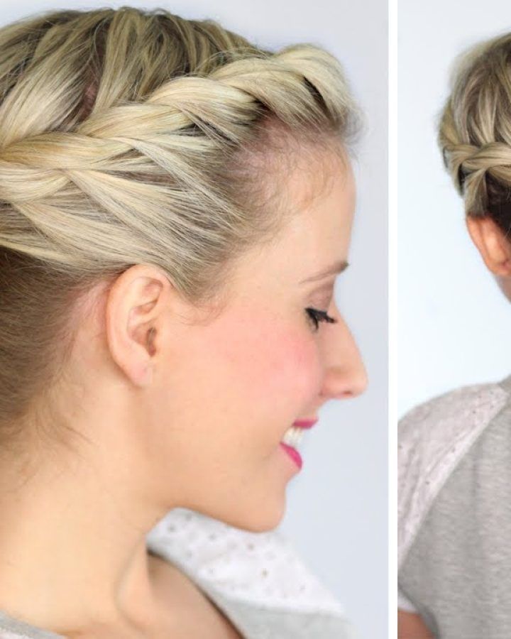 Twist-into-ponytail Hairstyles