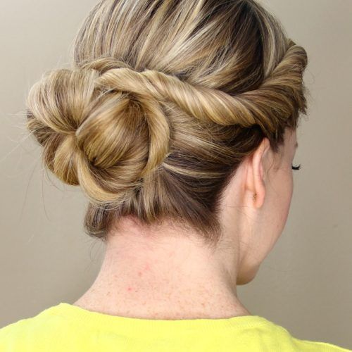 Knotted Side Bun Updo (Photo 9 of 15)