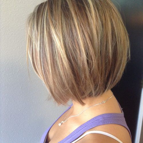 Asymmetry Blonde Bob Hairstyles Enhanced By Color (Photo 13 of 20)