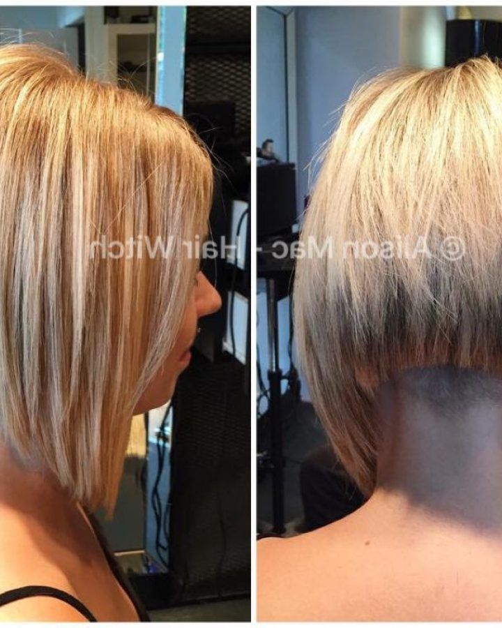 20 Best Collection of A-line Bob Hairstyles with an Undercut