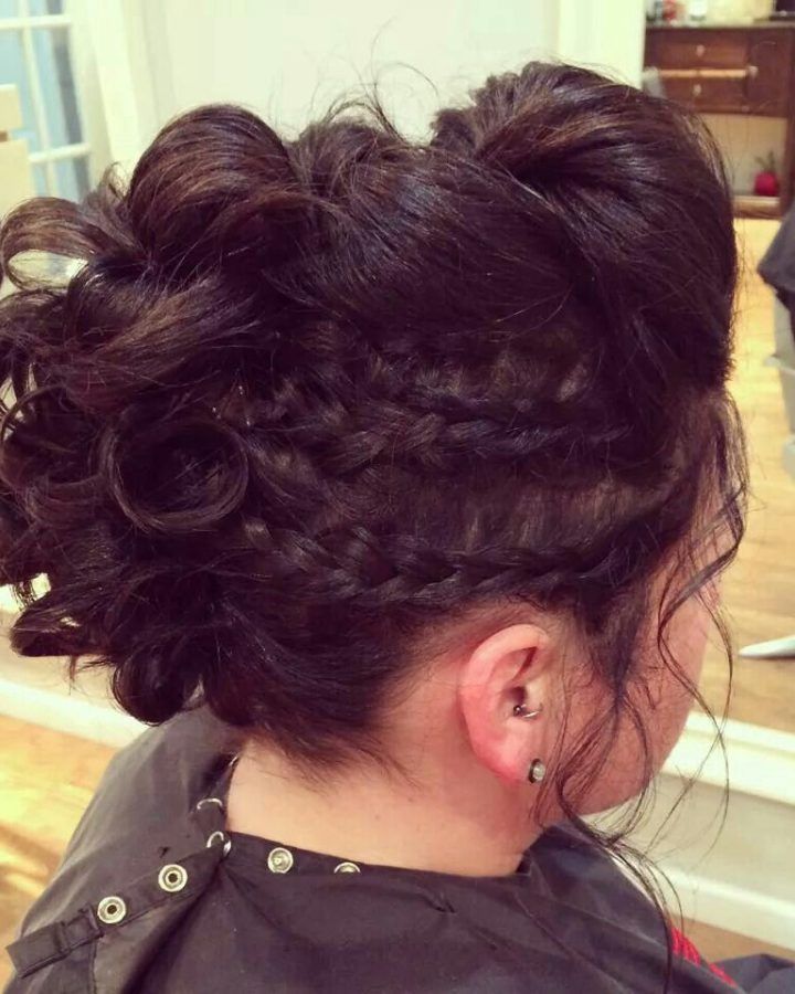 20 Collection of Formal Faux Hawk Bridal Updos