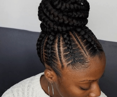 15 Collection of Kenyan Cornrows Hairstyles